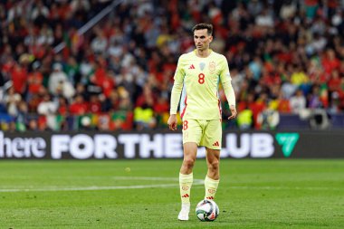 Portekiz ve İspanya milli takımları arasında oynanan UEFA Uluslar Ligi 2025 final maçında görülen Fabian Ruiz (Maciej Rogowski)