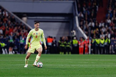 Portekiz ve İspanya milli takımları arasında oynanan UEFA Uluslar Ligi 2025 final maçında görülen Fabian Ruiz (Maciej Rogowski)