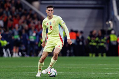 Portekiz ve İspanya milli takımları arasında oynanan UEFA Uluslar Ligi 2025 final maçında görülen Fabian Ruiz (Maciej Rogowski)