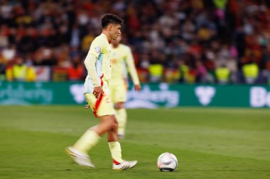 Portekiz ve İspanya milli takımları (Maciej Rogowski) arasında oynanan UEFA Uluslar Ligi 2025 final maçında Pedri görüldü (Maciej Rogowski)