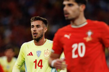 Oscar Mingueza, UEFA Uluslar Ligi 2025 final maçında Portekiz ve İspanya milli takımları arasında görüldü (Maciej Rogowski)