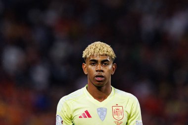 Lamine Yamal, UEFA Uluslar Ligi 2025 final maçında Portekiz ve İspanya milli takımları arasında görüldü (Maciej Rogowski)