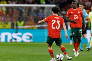 Vitinha, UEFA Uluslar Ligi 2025 final maçında Portekiz ve İspanya milli takımları arasında görüldü (Maciej Rogowski)