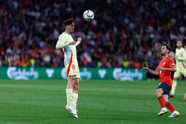 Portekiz ve İspanya milli takımları arasında oynanan UEFA Uluslar Ligi 2025 final maçında görülen Fabian Ruiz (Maciej Rogowski)