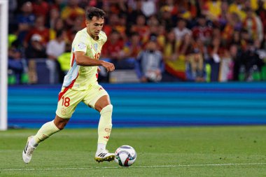 Martin Zubimendi, UEFA Uluslar Ligi 2025 final maçında Portekiz ve İspanya milli takımları arasında görüldü (Maciej Rogowski)