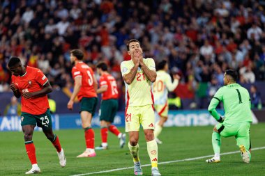 Mikel Oyarzabal, UEFA Uluslar Ligi 2025 final maçında Portekiz ve İspanya milli takımları arasında görüldü (Maciej Rogowski)