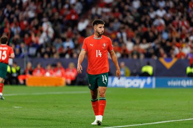 Goncalo Inacio, UEFA Uluslar Ligi 2025 final maçında Portekiz ve İspanya milli takımları arasında görüldü (Maciej Rogowski)