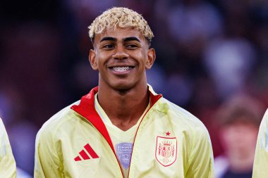 Lamine Yamal, UEFA Uluslar Ligi 2025 final maçında Portekiz ve İspanya milli takımları arasında görüldü (Maciej Rogowski)