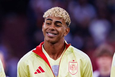 Lamine Yamal, UEFA Uluslar Ligi 2025 final maçında Portekiz ve İspanya milli takımları arasında görüldü (Maciej Rogowski)