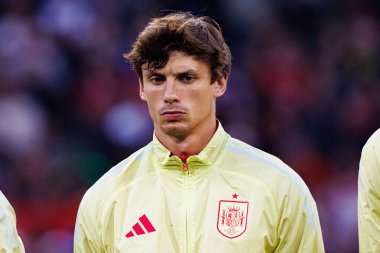 Robin Le Normand, UEFA Uluslar Ligi 2025 final maçında Portekiz ve İspanya milli takımları arasında görüldü (Maciej Rogowski)