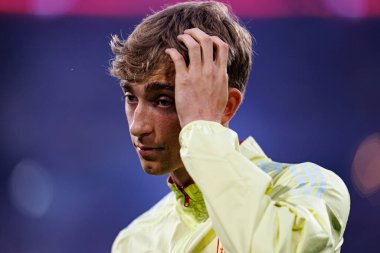 Dean Huijsen, UEFA Uluslar Ligi 2025 final maçında Portekiz ve İspanya milli takımları arasında görüldü (Maciej Rogowski)