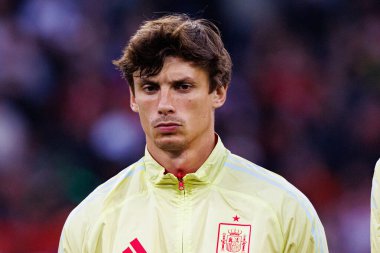 Robin Le Normand, UEFA Uluslar Ligi 2025 final maçında Portekiz ve İspanya milli takımları arasında görüldü (Maciej Rogowski)