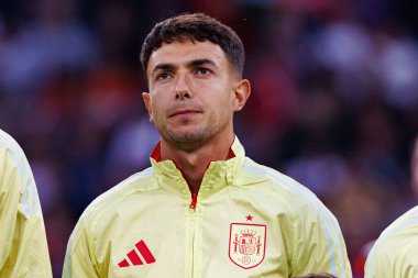 Martin Zubimendi, UEFA Uluslar Ligi 2025 final maçında Portekiz ve İspanya milli takımları arasında görüldü (Maciej Rogowski)