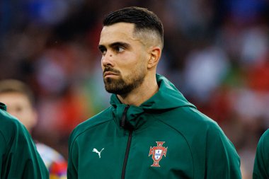 Diogo Costa, UEFA Uluslar Ligi 2025 final maçında Portekiz ve İspanya milli takımları arasında görüldü (Maciej Rogowski)