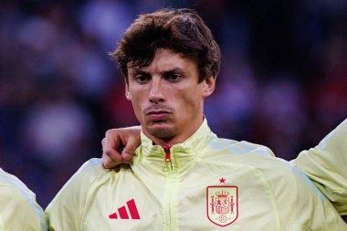 Robin Le Normand, UEFA Uluslar Ligi 2025 final maçında Portekiz ve İspanya milli takımları arasında görüldü (Maciej Rogowski)