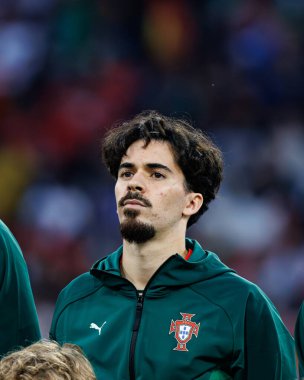 Vitinha, UEFA Uluslar Ligi 2025 final maçında Portekiz ve İspanya milli takımları arasında görüldü (Maciej Rogowski)