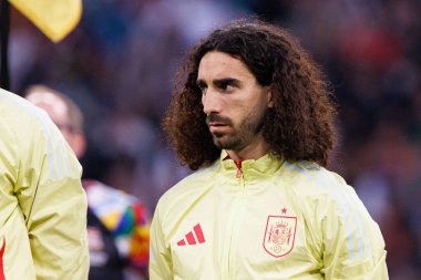Marc Cucurella, UEFA Uluslar Ligi 2025 final maçında Portekiz ve İspanya milli takımları arasında görüldü (Maciej Rogowski)