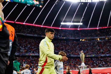 Portekiz ve İspanya milli takımları (Maciej Rogowski) arasında oynanan UEFA Uluslar Ligi 2025 final maçında Pedri görüldü (Maciej Rogowski)