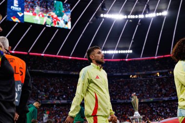 Oscar Mingueza, UEFA Uluslar Ligi 2025 final maçında Portekiz ve İspanya milli takımları arasında görüldü (Maciej Rogowski)