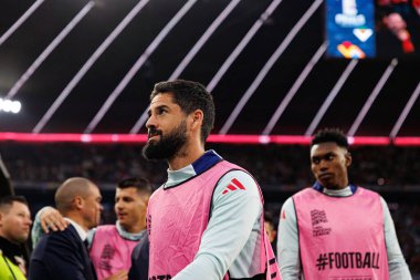 Portekiz ve İspanya milli takımları arasında oynanan 2025 UEFA Uluslar Ligi final maçında görülen Isco (Maciej Rogowski)