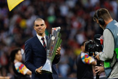 Pepe, UEFA Uluslar Ligi 2025 final maçında Portekiz ve İspanya milli takımları arasında görüldü (Maciej Rogowski)