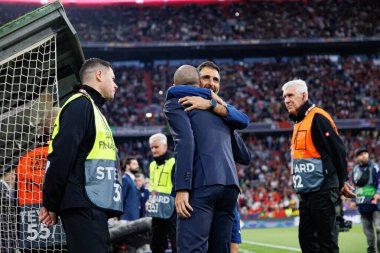 Pepe ve Ricardo, UEFA Uluslar Ligi 2025 final maçında Portekiz ve İspanya milli takımları arasında görüldü (Maciej Rogowski)