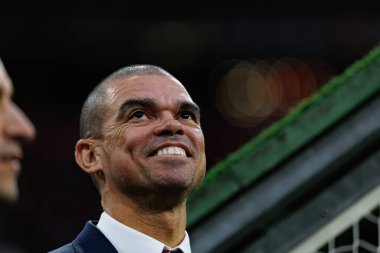 Pepe, UEFA Uluslar Ligi 2025 final maçında Portekiz ve İspanya milli takımları arasında görüldü (Maciej Rogowski)