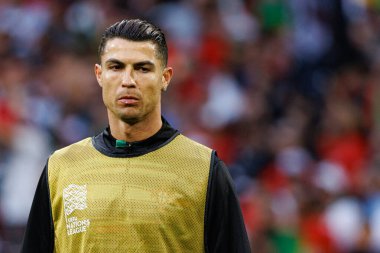 Cristiano Ronaldo, UEFA Uluslar Ligi 2025 final maçında Portekiz ve İspanya milli takımları arasında görüldü (Maciej Rogowski)