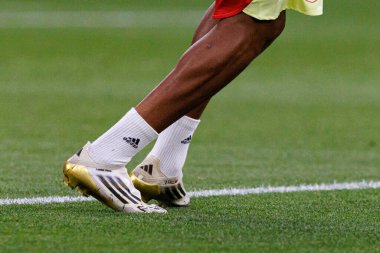 Lamine Yamal, UEFA Uluslar Ligi 2025 final maçında Portekiz ve İspanya milli takımları arasında görüldü (Maciej Rogowski)