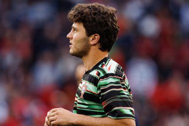 Joao Neves, UEFA Uluslar Ligi 2025 final maçında Portekiz ve İspanya milli takımları arasında görüldü (Maciej Rogowski)