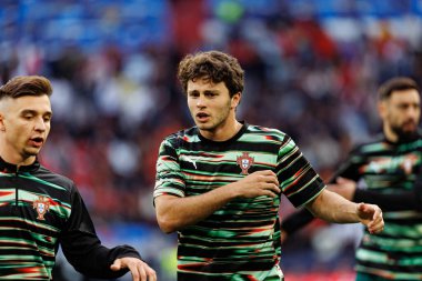 Joao Neves, UEFA Uluslar Ligi 2025 final maçında Portekiz ve İspanya milli takımları arasında görüldü (Maciej Rogowski)