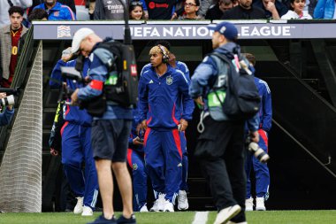 Lamine Yamal, UEFA Uluslar Ligi 2025 final maçında Portekiz ve İspanya milli takımları arasında görüldü (Maciej Rogowski)