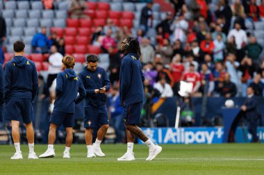 Rafael Leao, UEFA Uluslar Ligi 2025 final maçında Portekiz ve İspanya milli takımları arasında görüldü (Maciej Rogowski)