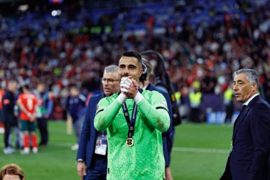 Diogo Costa, UEFA Uluslar Ligi 2025 final maçında Portekiz ve İspanya milli takımları arasında görüldü (Maciej Rogowski)