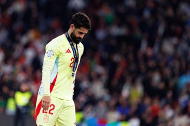 Portekiz ve İspanya milli takımları arasında oynanan 2025 UEFA Uluslar Ligi final maçında görülen Isco (Maciej Rogowski)