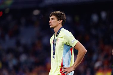 Robin Le Normand, UEFA Uluslar Ligi 2025 final maçında Portekiz ve İspanya milli takımları arasında görüldü (Maciej Rogowski)