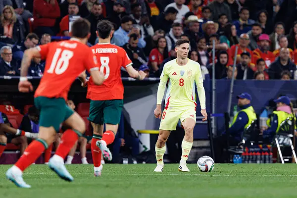 Portekiz ve İspanya milli takımları arasında oynanan UEFA Uluslar Ligi 2025 final maçında görülen Fabian Ruiz (Maciej Rogowski)