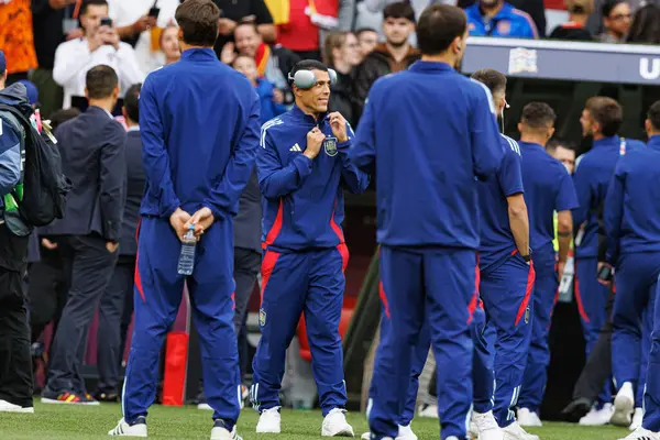 Portekiz ve İspanya milli takımları arasında oynanan UEFA Uluslar Ligi 2025 final maçında Pedro Porro görüldü (Maciej Rogowski)