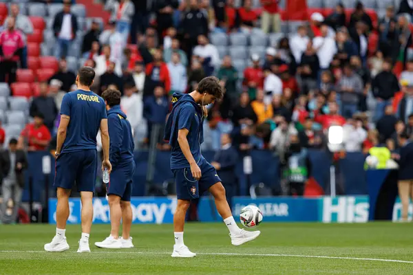 Joao Felix, UEFA Uluslar Ligi 2025 final maçında Portekiz ve İspanya milli takımları arasında görüldü (Maciej Rogowski)