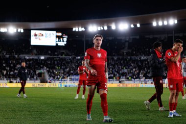 Nicola Zalewski, Finlandiya ve Polonya milli takımları arasındaki Dünya Kupası 2026 Avrupa ön eleme maçında görüldü (Maciej Rogowski))