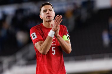 Jan Bednarek, Finlandiya ve Polonya milli takımları arasındaki 2026 Dünya Kupası ön eleme maçında görüldü (Maciej Rogowski)