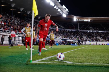 Nicola Zalewski, Finlandiya ve Polonya milli takımları arasındaki Dünya Kupası 2026 Avrupa ön eleme maçında görüldü (Maciej Rogowski))