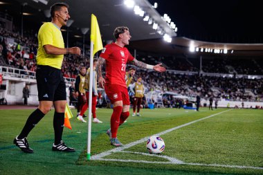 Nicola Zalewski, Finlandiya ve Polonya milli takımları arasındaki Dünya Kupası 2026 Avrupa ön eleme maçında görüldü (Maciej Rogowski))