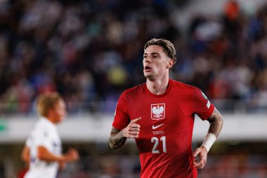 Nicola Zalewski, Finlandiya ve Polonya milli takımları arasındaki Dünya Kupası 2026 Avrupa ön eleme maçında görüldü (Maciej Rogowski))