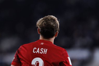 Matty Cash, Finlandiya ve Polonya milli takımları arasında oynanan 2026 Dünya Kupası ön eleme maçında görüldü (Maciej Rogowski))