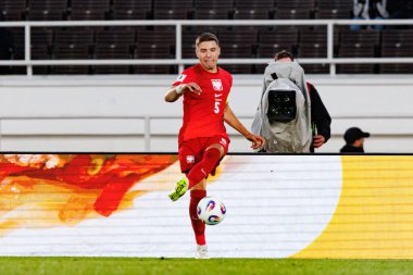 Jan Bednarek, Finlandiya ve Polonya milli takımları arasındaki 2026 Dünya Kupası ön eleme maçında görüldü (Maciej Rogowski)