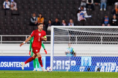 Jan Bednarek, Finlandiya ve Polonya milli takımları arasındaki 2026 Dünya Kupası ön eleme maçında görüldü (Maciej Rogowski)