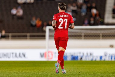 Nicola Zalewski, Finlandiya ve Polonya milli takımları arasındaki Dünya Kupası 2026 Avrupa ön eleme maçında görüldü (Maciej Rogowski))