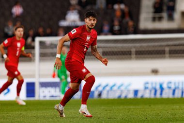 Dünya Kupası 2026 Avrupa Ön eleme maçında Finlandiya ve Polonya milli takımları arasında Jakub Moder görüldü (Maciej Rogowski)