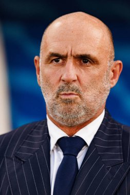 Michal Probierz, Finlandiya ve Polonya milli takımları arasında oynanan 2026 Dünya Kupası ön eleme maçında görüldü (Maciej Rogowski)